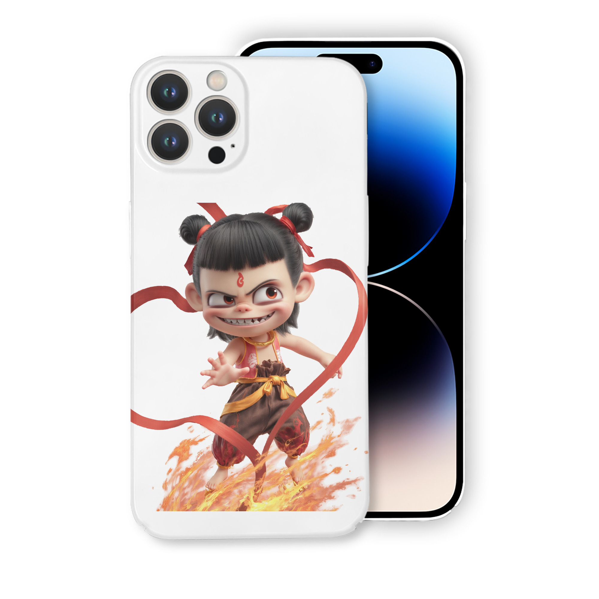 （画像用） Ne Zha 2 ナタ 魔童の大暴れ 【iPhone 14シリーズ対応】ハードケース